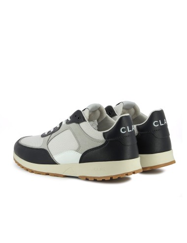 Clae Joshua Navy White Microchip CL23AJS01