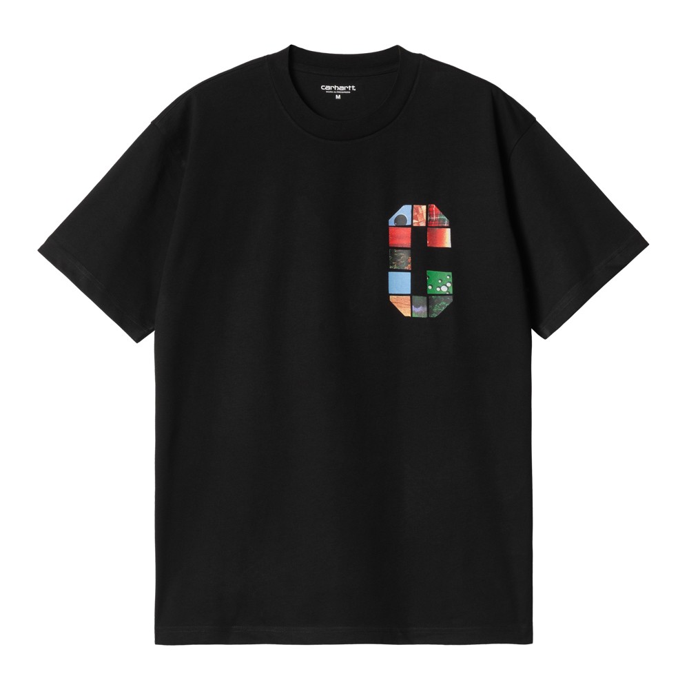 Carhartt WIP S/S Machine 89 T-Shirt Black I033673-89-XX - Street Connexion