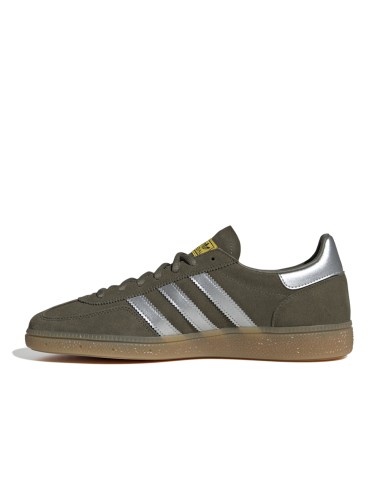 Adidas Handball Spezial Olive Strata Silver Metallic Super Yellow JH7558