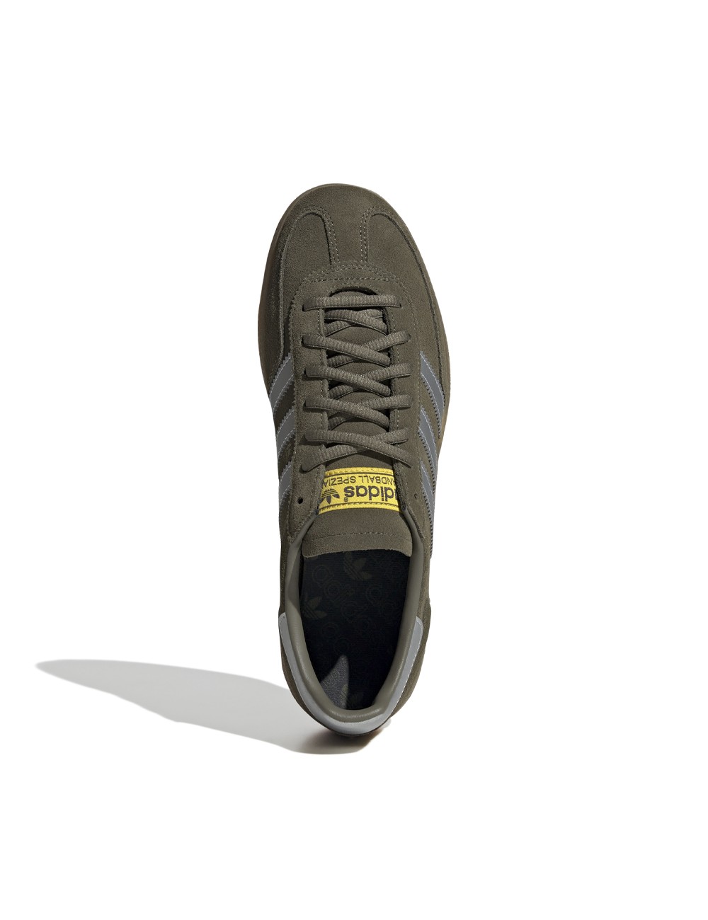 Adidas Handball Spezial Olive Strata Silver Metallic Super Yellow JH7558