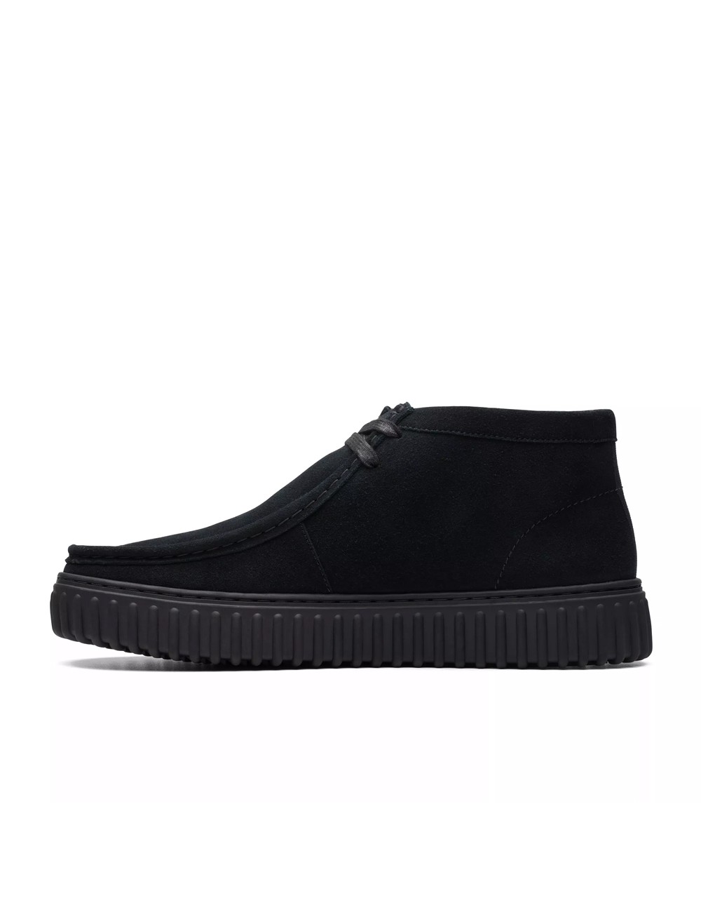 Clarks Torhill Hi Black Suede 26173664