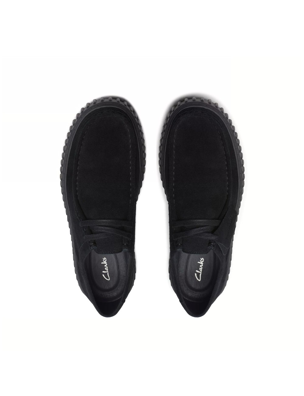 Clarks Torhill Lo Black Suede 26172019