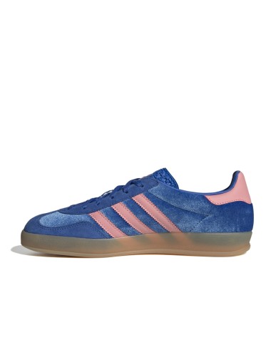 Adidas Gazelle Indoor W Blue Semi Pink Spark Gum IG6785