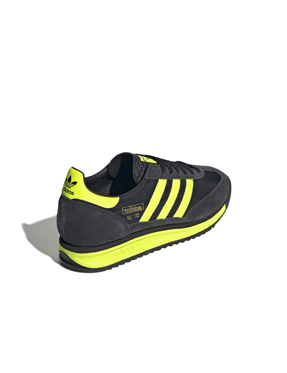 Adidas Sl 72 Rs Core Black Solar Yellow Gold Metallic IG4647