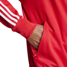 Adidas Fbird Tt Veste Zip Nylon Hom Rouge/Blanc Ij7060