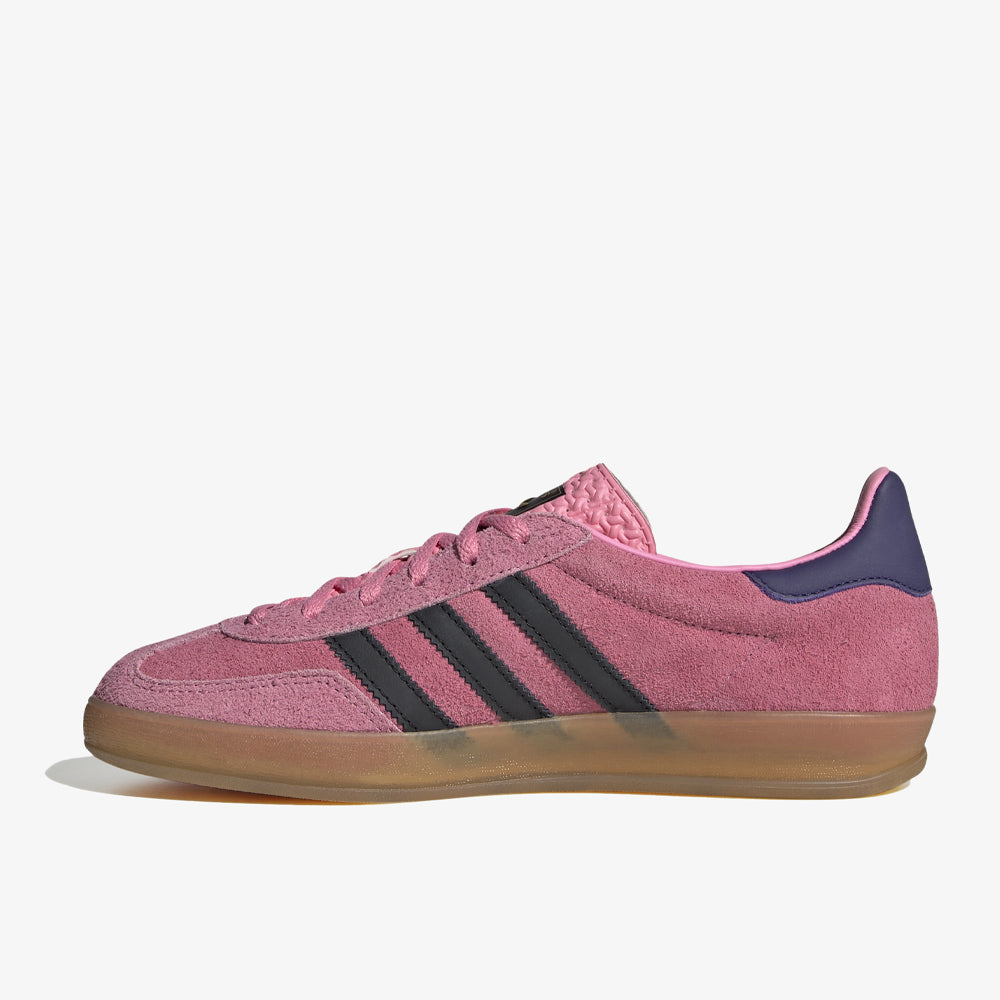 Adidas Gazelle Indoor W Bliss Pink Core Black Collegiate Purple Ie7002