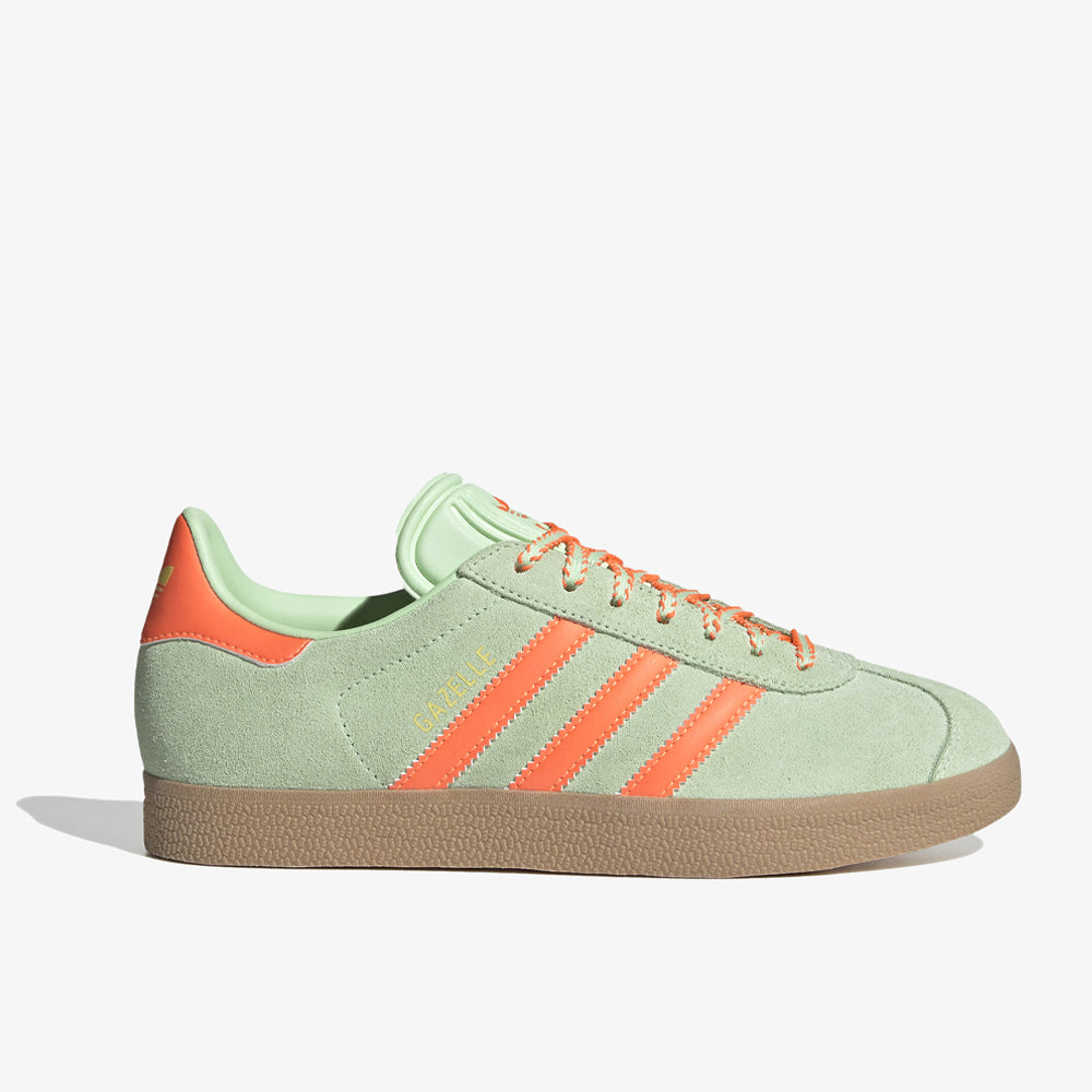 Adidas Gazelle W Semi Green Spark Orange Gum Jh7212