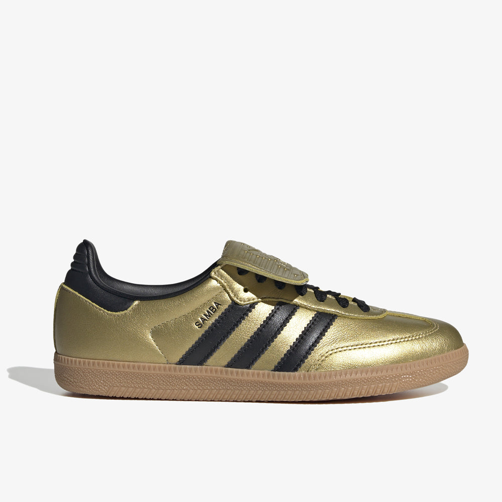 Adidas Samba Lt W Gold Metallic Core Black Gum Jh5708