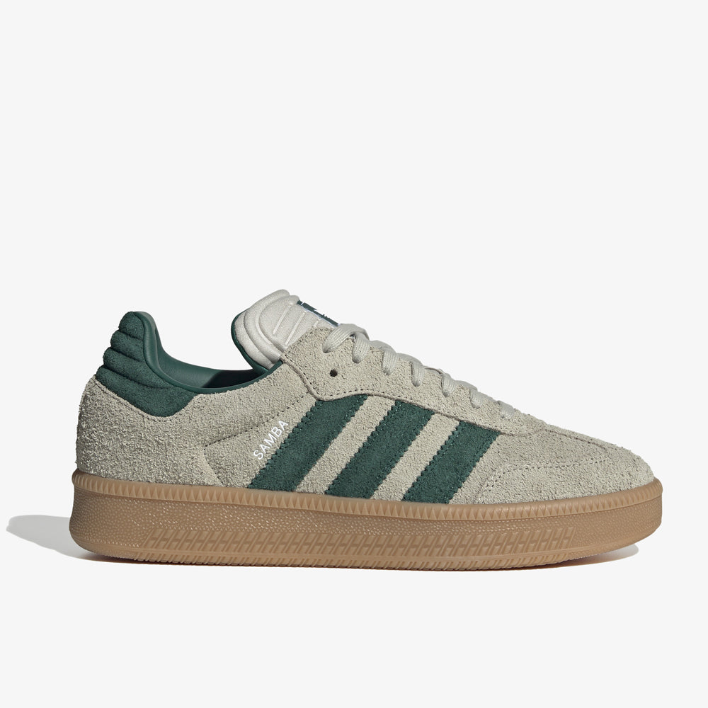 Adidas Samba Xlg Putty Grey Collegiate Green Gum Ji3197