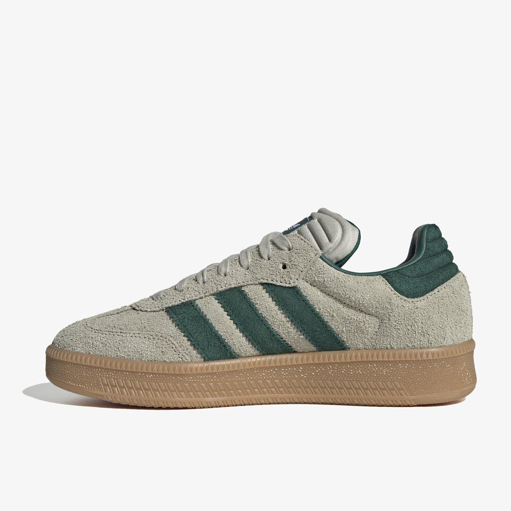 Adidas Samba Xlg Putty Grey Collegiate Green Gum Ji3197