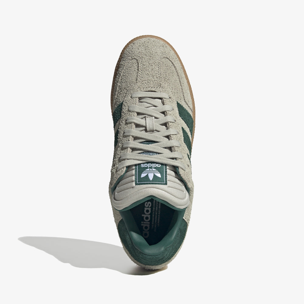 Adidas Samba Xlg Putty Grey Collegiate Green Gum Ji3197