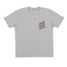 Bisous Skateboards Sonics T-shirt Ecrit/Dos Sport Grey/Rose Bs-sonics-t-shirt-sp