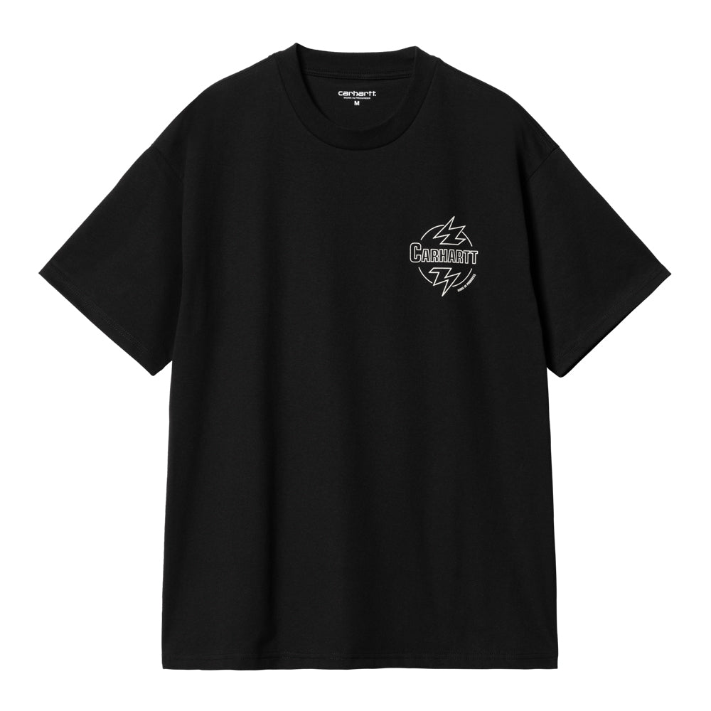 Carhartt Wip S/S Ablaze T-shirt Black/Wax I033639-k02-xx