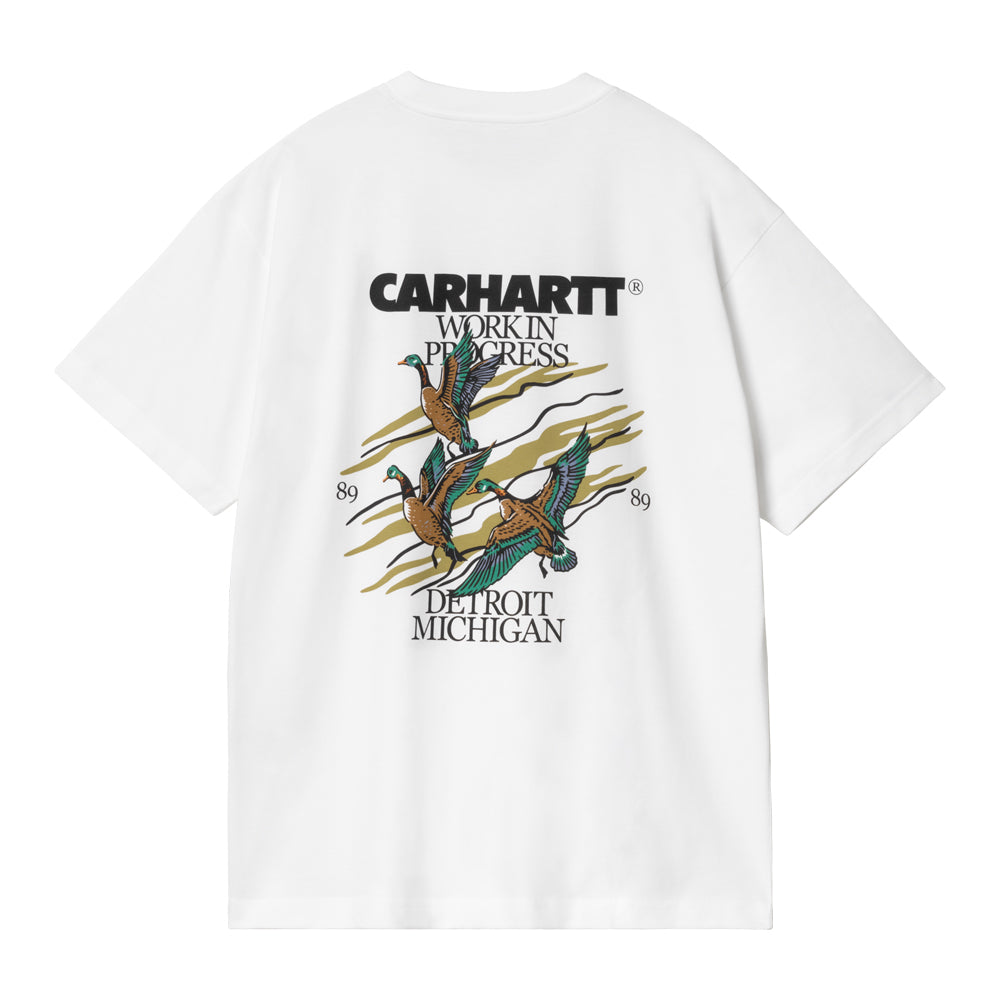 Carhartt Wip S/S Ducks T-shirt White I033662-02-xx