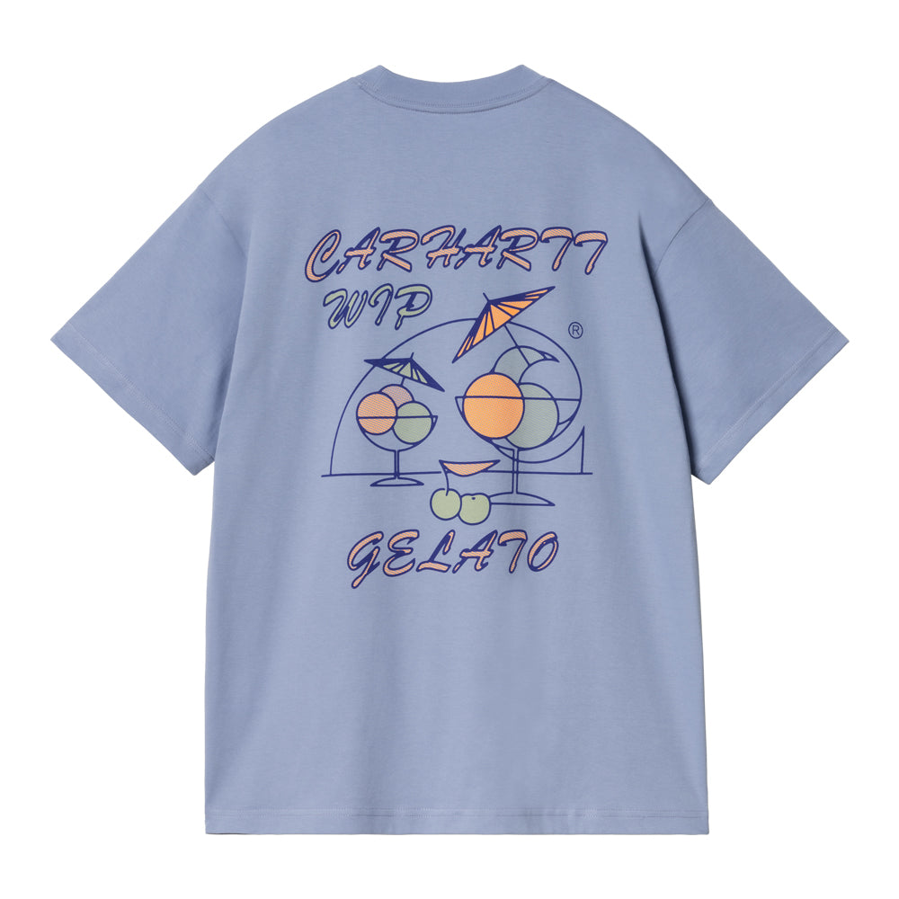 Carhartt Wip S/S Gelato T-shirt Charm Blue I033668-29q-xx