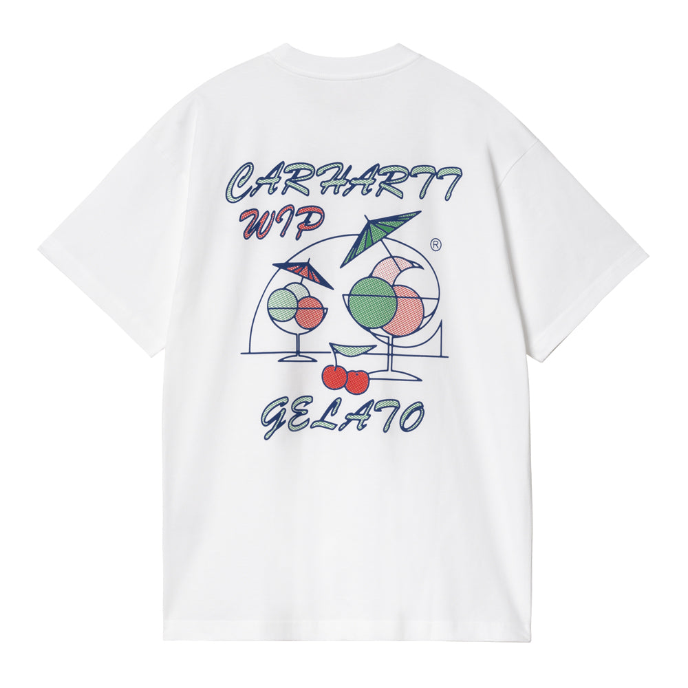 Carhartt Wip S/S Gelato T-shirt White I033668-02-xx