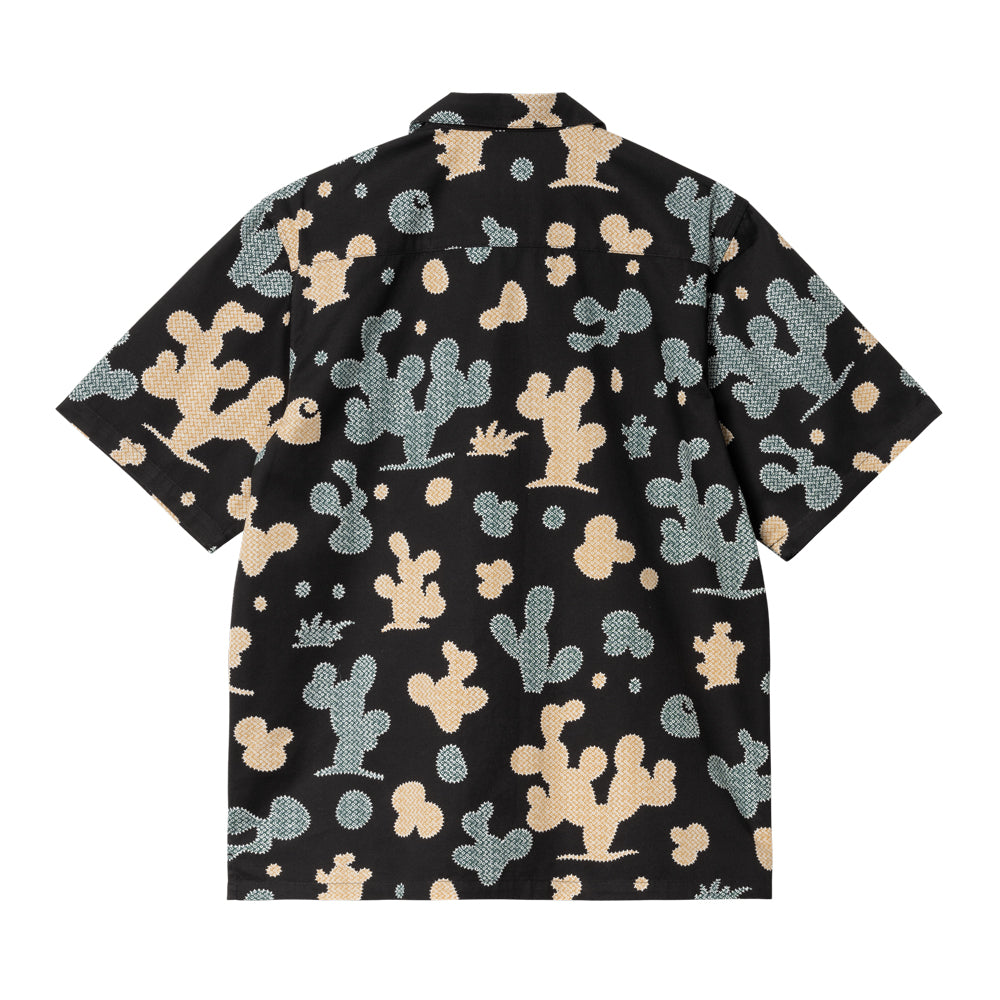 Carhartt Wip S/S Opus Shirt Print Black I033069-26u-xx