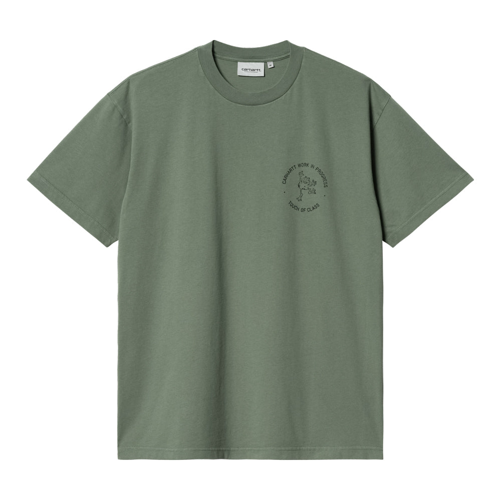 Carhartt Wip S/S Stamp T-shirt Duckgreen/Black Ston I033670-2b1-06