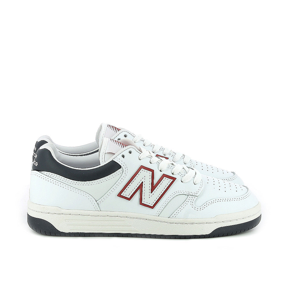 New Balance Bb480 White/Navy Bb480lwg