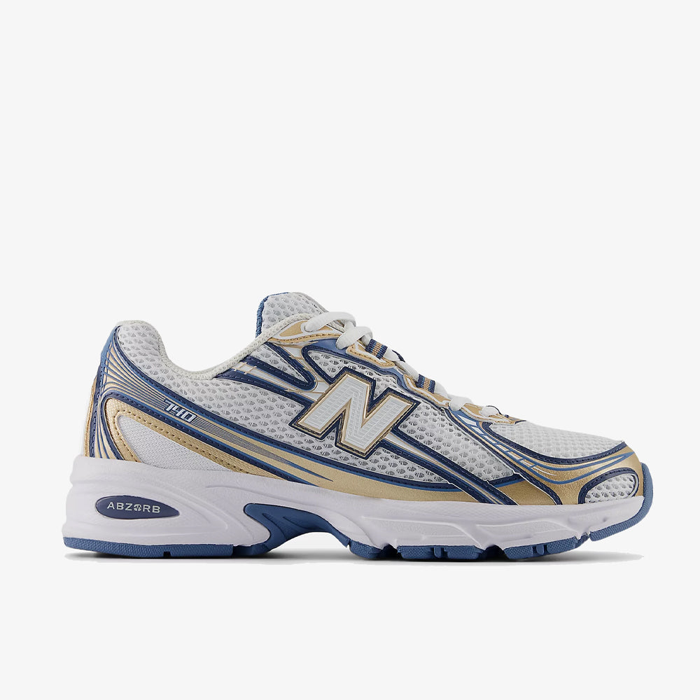 New Balance U740 Heron Blue Vintage Indigo Gold Metallic U740hb2