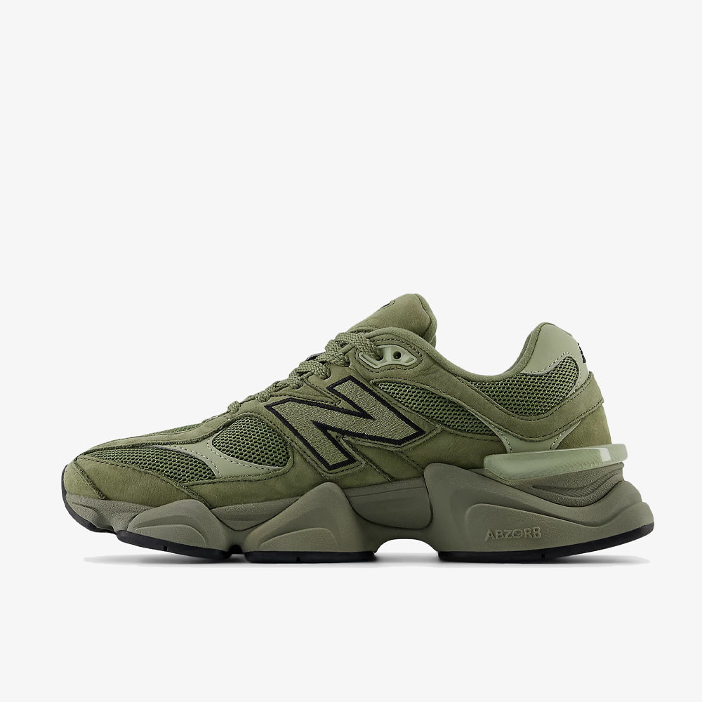 New Balance U9060 Dark Olivine Olivine Black U9060zgd