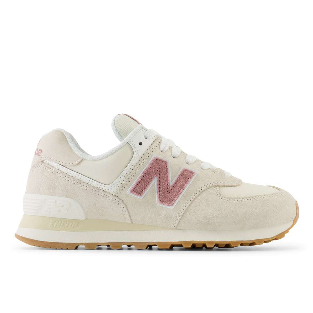 New Balance Wl574 Linen/Rosewood Wl574qc2