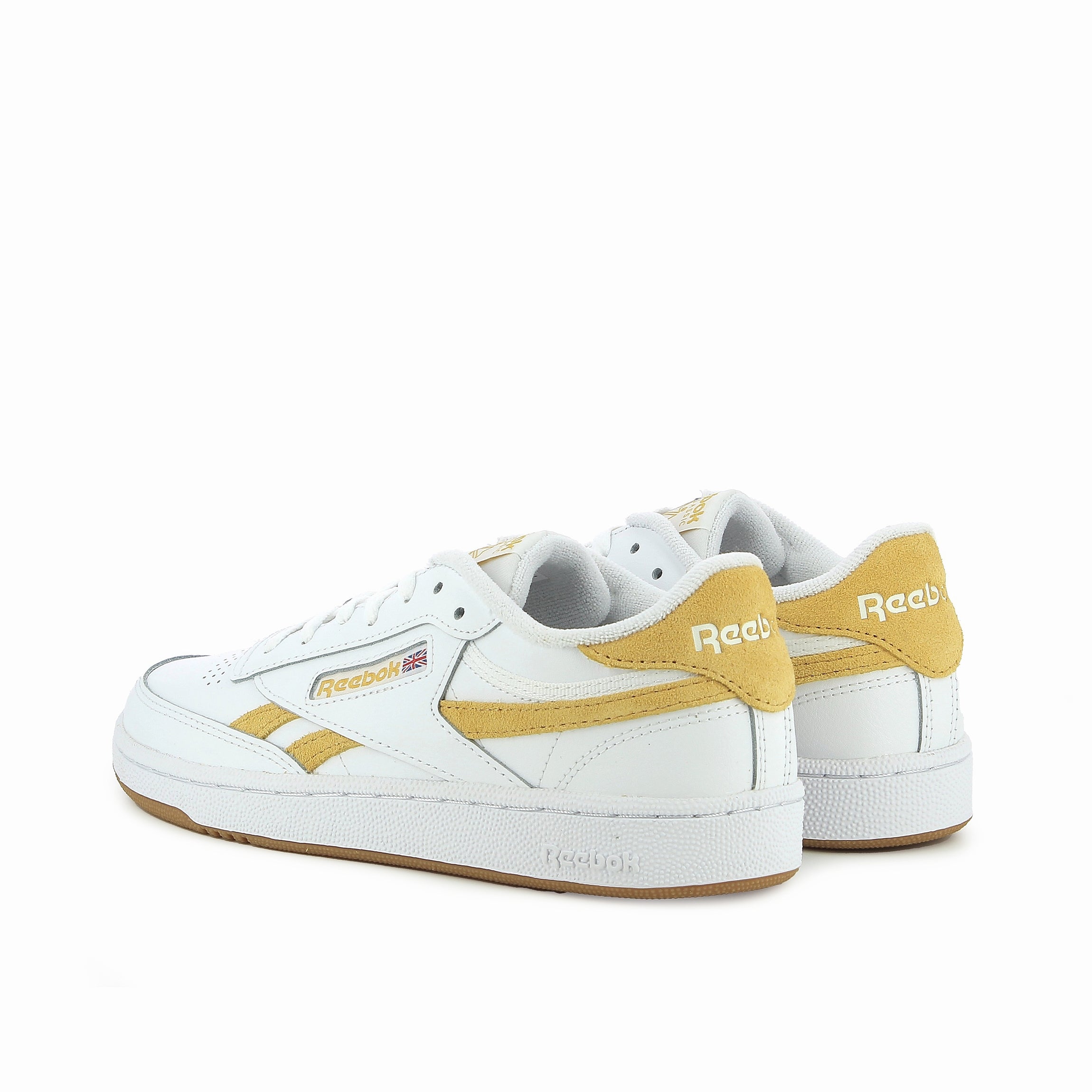 Reebok Club C Revenge Blanc/Jaune 100033437